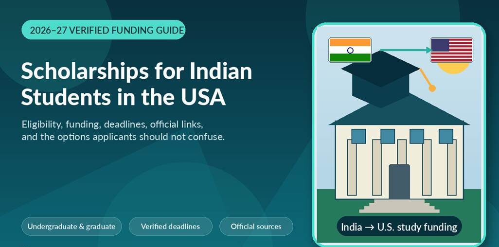 Scholarships for Indian Students in USA: 2026–27 Guide