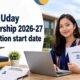 Ishan Uday Scholarship 2026–27: Start Date & NSP Status