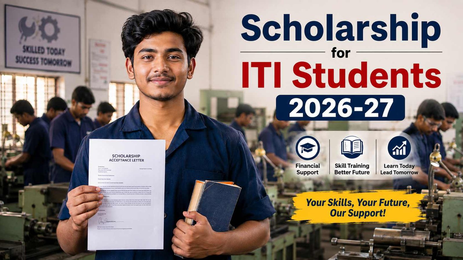 Scholarship for ITI Students 2026-27