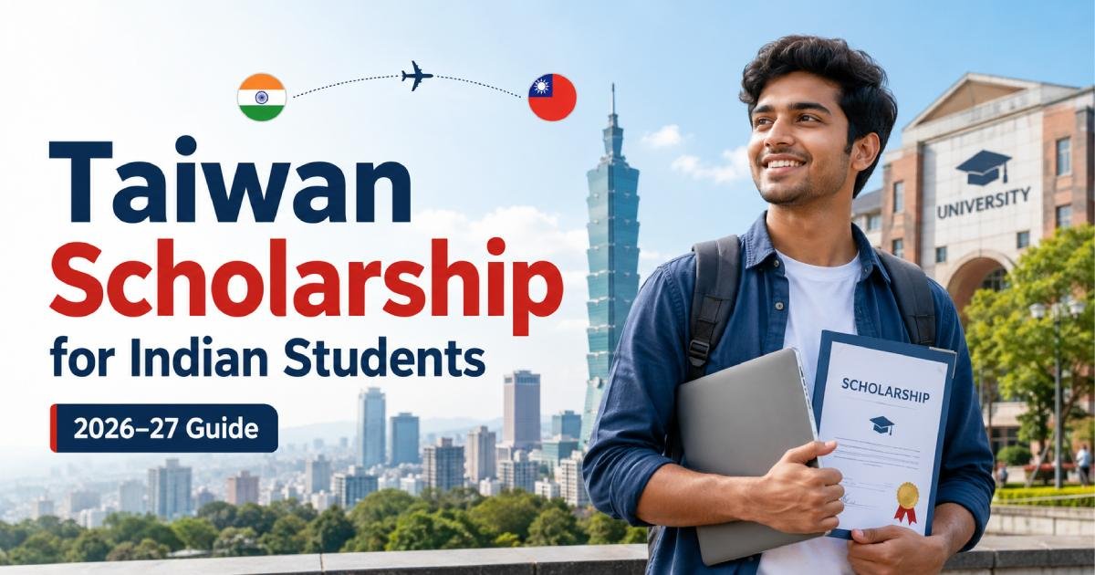 taiwan scholarship for indian students