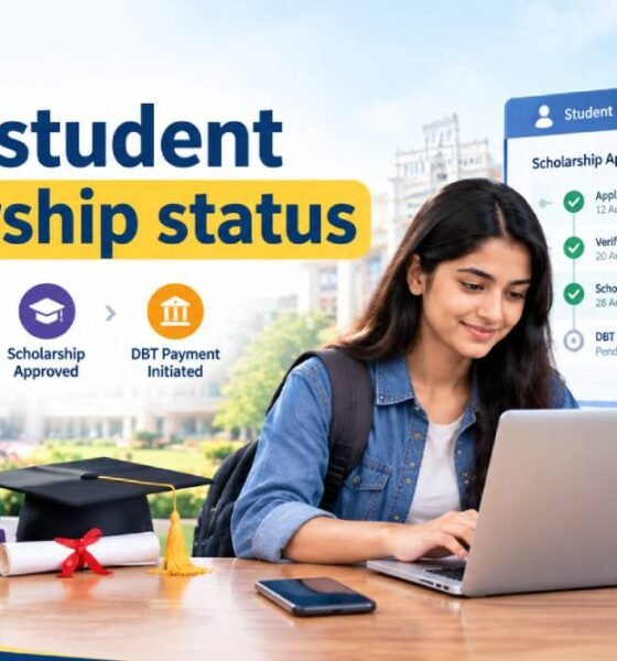 check student scholarship status