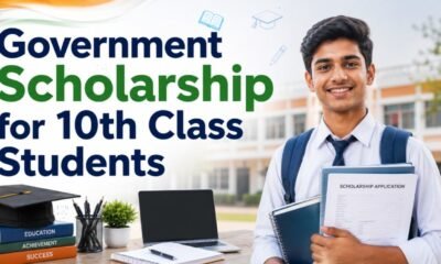 government scholarship for 10th class students