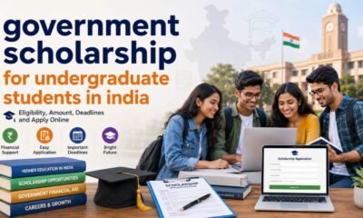government scholarship for undergraduate students in india