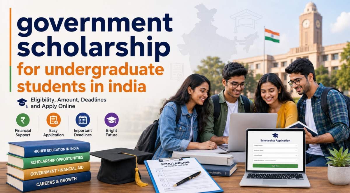 government scholarship for undergraduate students in india