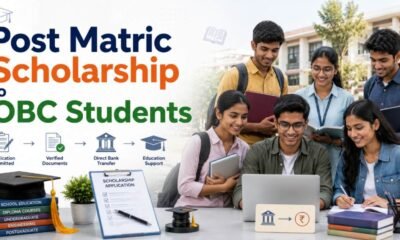 post matric scholarship to obc students